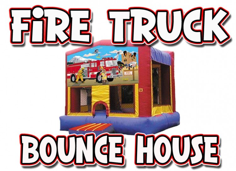 Fire Truck Bounce House